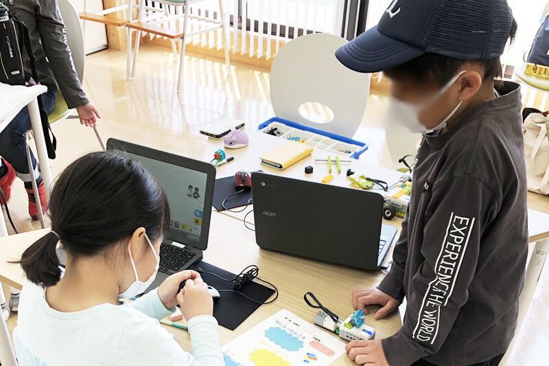 4月23日東松山プログラミング教室の様子