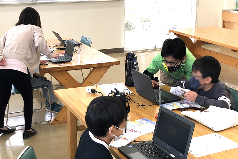 4月25日滑川・嵐山教室プログラミング教室