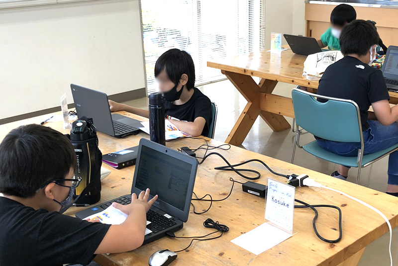 6月27日滑川・嵐山教室プログラミング教室