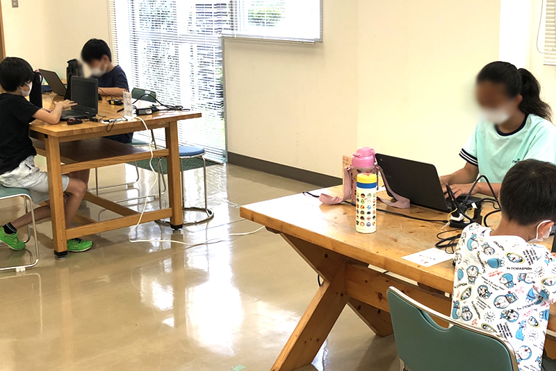 8月22日滑川・嵐山プログラミング教室
