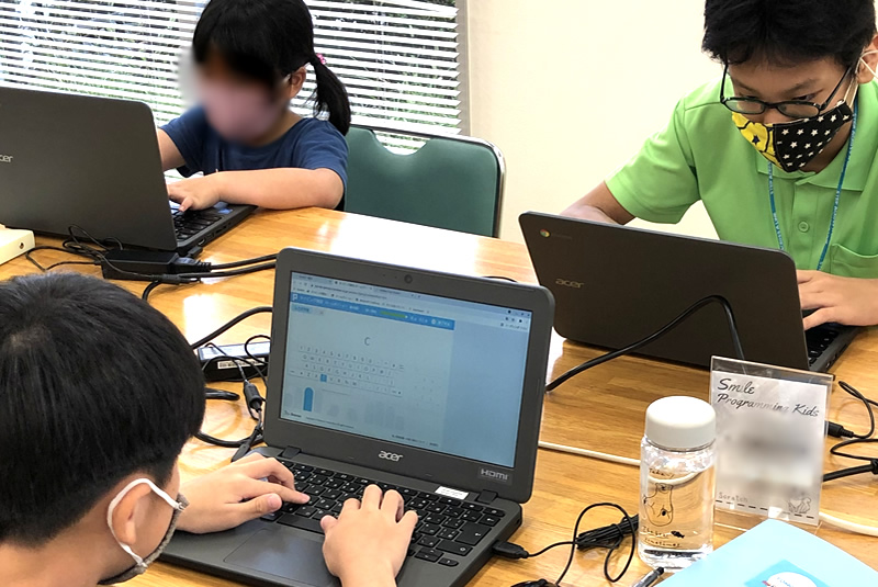 8月29日滑川・嵐山教室プログラミング教室