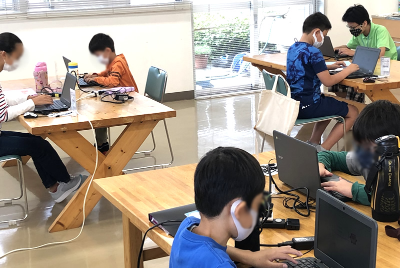 9月5日滑川・嵐山教室プログラミング教室