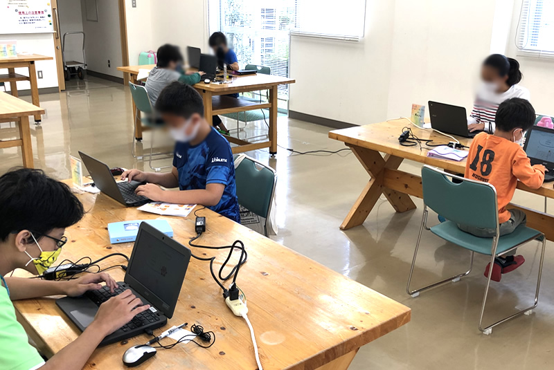 9月5日滑川・嵐山教室プログラミング教室