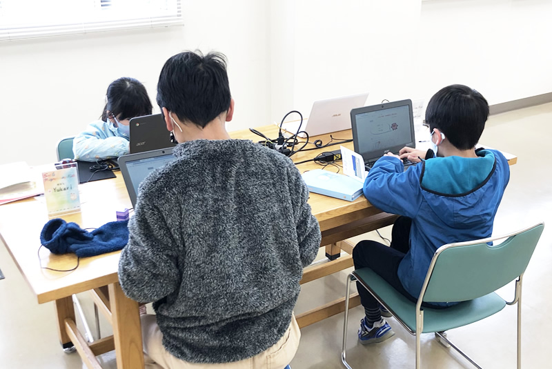 1月23日滑川嵐山教室プログラミング教室