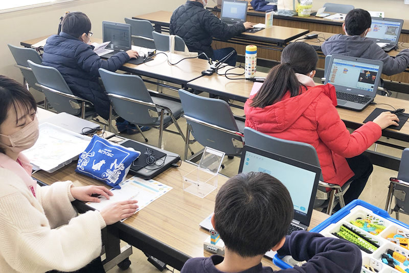 2月27日滑川・嵐山プログラミング教室