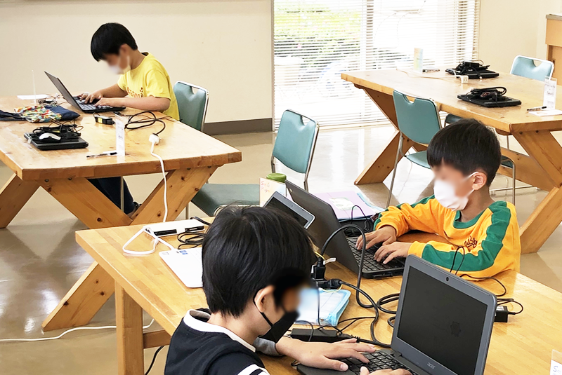 5月15日滑川・嵐山教室プログラミング教室