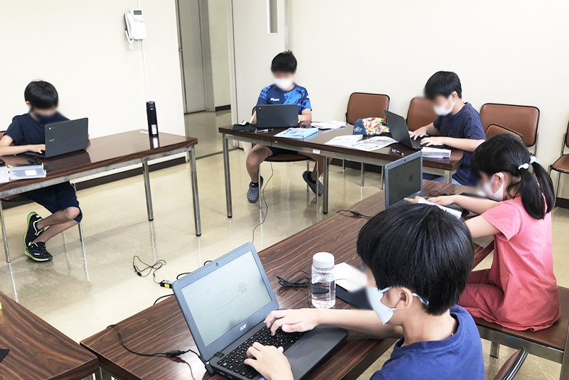 7月10日滑川・嵐山プログラミング教室
