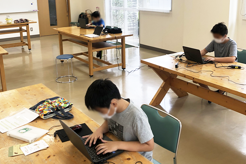 8月21日滑川・嵐山プログラミング教室