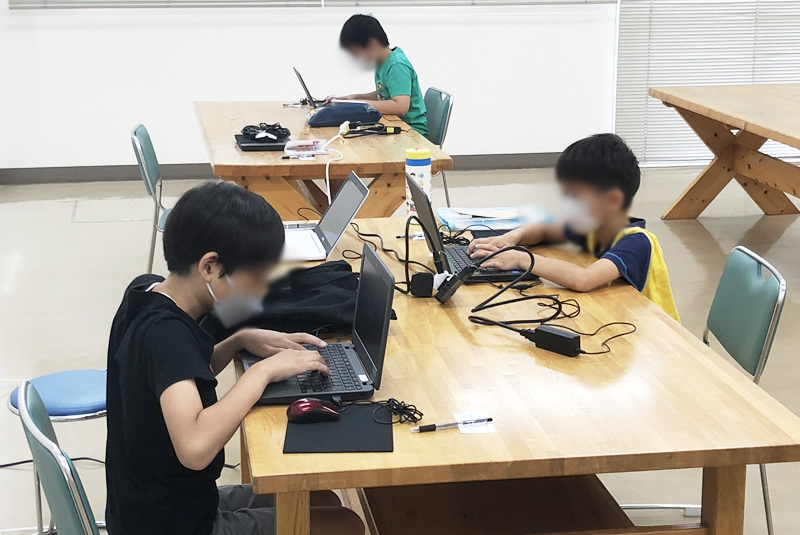 9月11日滑川・嵐山教室プログラミング教室
