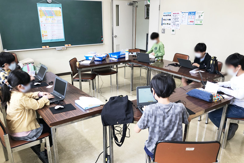 10月16日滑川・嵐山教室プログラミング